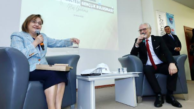FATMA ŞAHİN, GAÜN’DE MÜHENDİSLİK ÖĞRENCİLERİYLE BULUŞTU