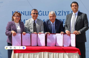 KONUKOĞLU TAZİYE EVİNİN TEMELİ ATILDI