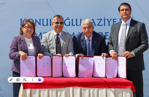 KONUKOĞLU TAZİYE EVİNİN TEMELİ ATILDI