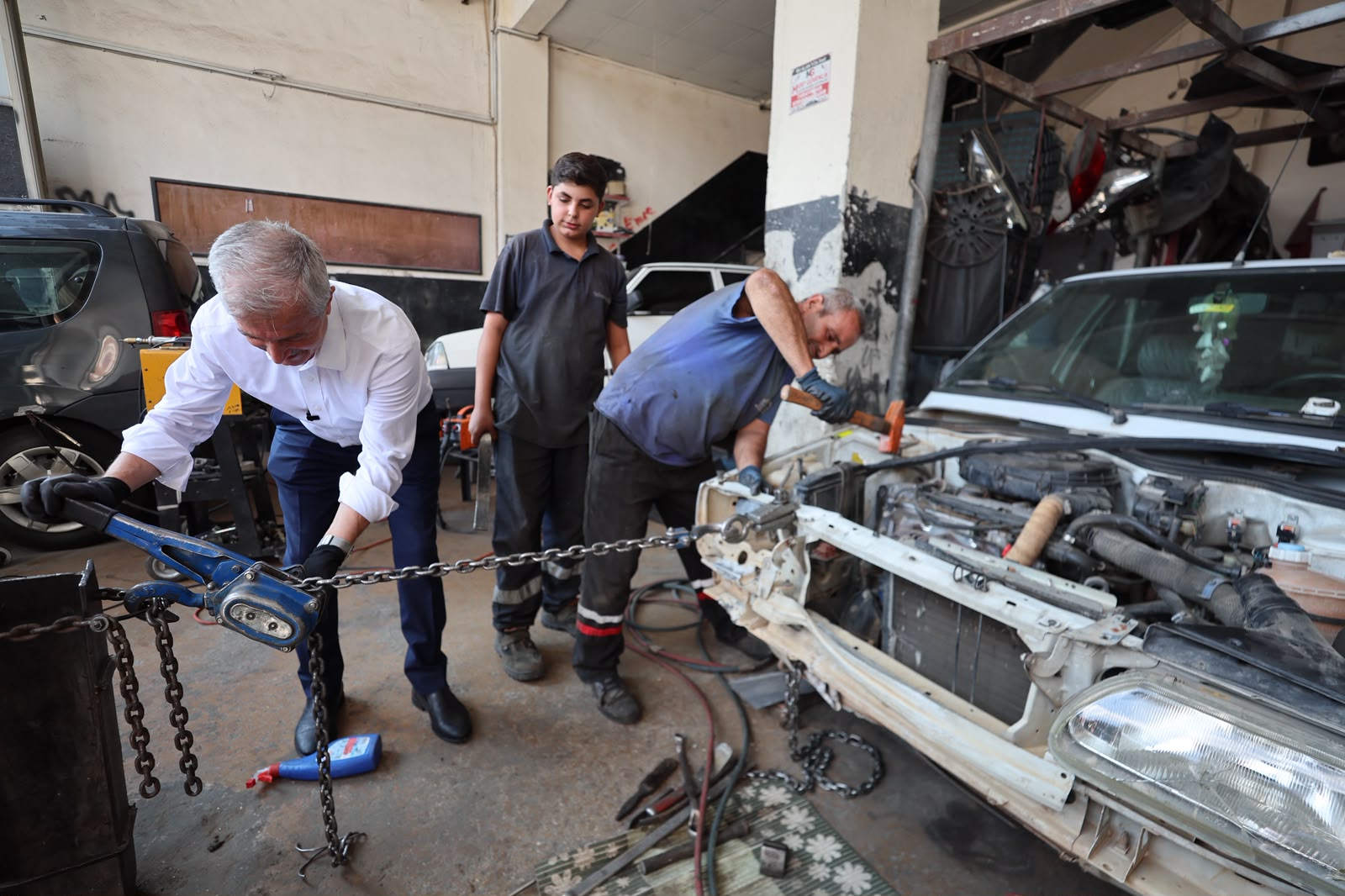 TAHMAZOĞLU:MODERN VE GÜÇLÜ BİR SANAYİ SİTESİ KURDUK