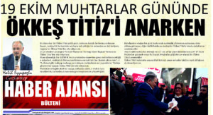 ÖKKEŞ TİTİZ’İ ANARKEN(Köşe Yazısı)