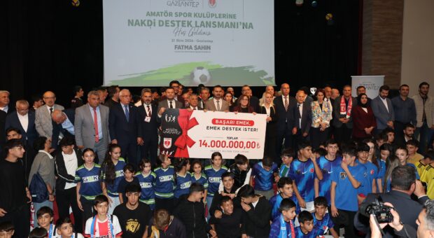 BÜYÜKŞEHİR’DEN AMATÖR SPORA BU YIL DA 14 MİLYON TL’LİK DEV DESTEK