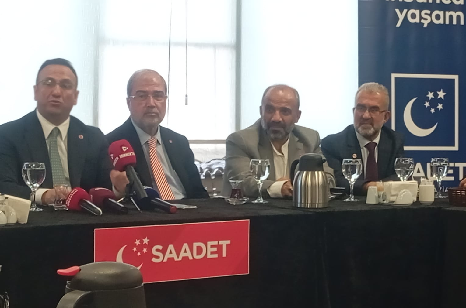 SAADET PARTİLİ TEKİN GAZİANTEP’TE KONUŞTU